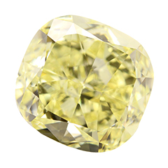Фантазийный  Желтый бриллиант, 0.57 карат 
