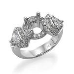 Модель кольца с бриллиантом